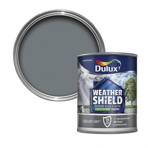 Dulux Weathershield Exterior Wood and Metal Paint Satin Finish