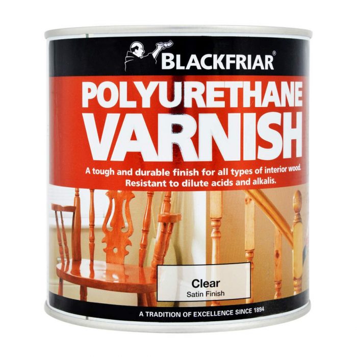 Blackfriar Polyurethane Varnish P50 Dark Oak Gloss 250ml