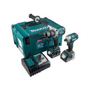 Makita DLX2412TJ Combi Drill & Impact Driver with 2x 5.0ah batteries and charger